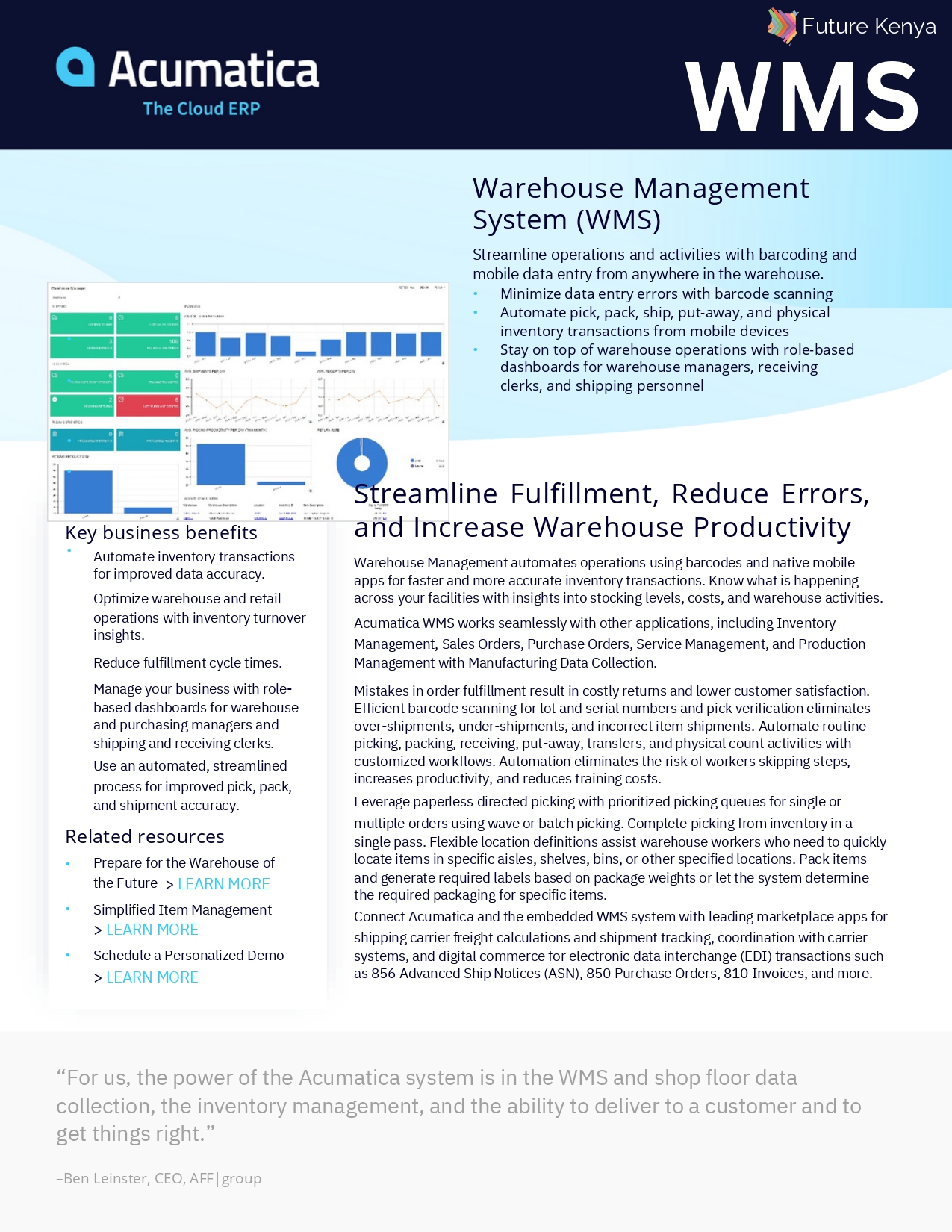 Acumatica distribution brochure
